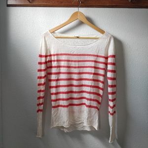 Babaton Striped Linen Top